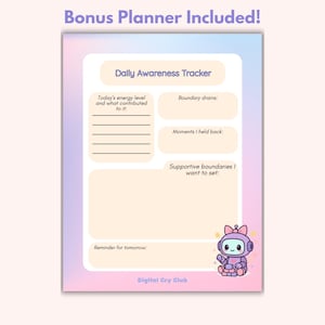 Building Online Boundaries Workbook PDF | Digital Limit Setting Guide | Reduce Overwhelm & Protect Your Energy | Healthier Online Habits