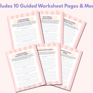 Building Emotional Safety in a Relationship Workbook | Strengthen Trust, Communication & Regulation | Create Calm, Secure Connection Together
