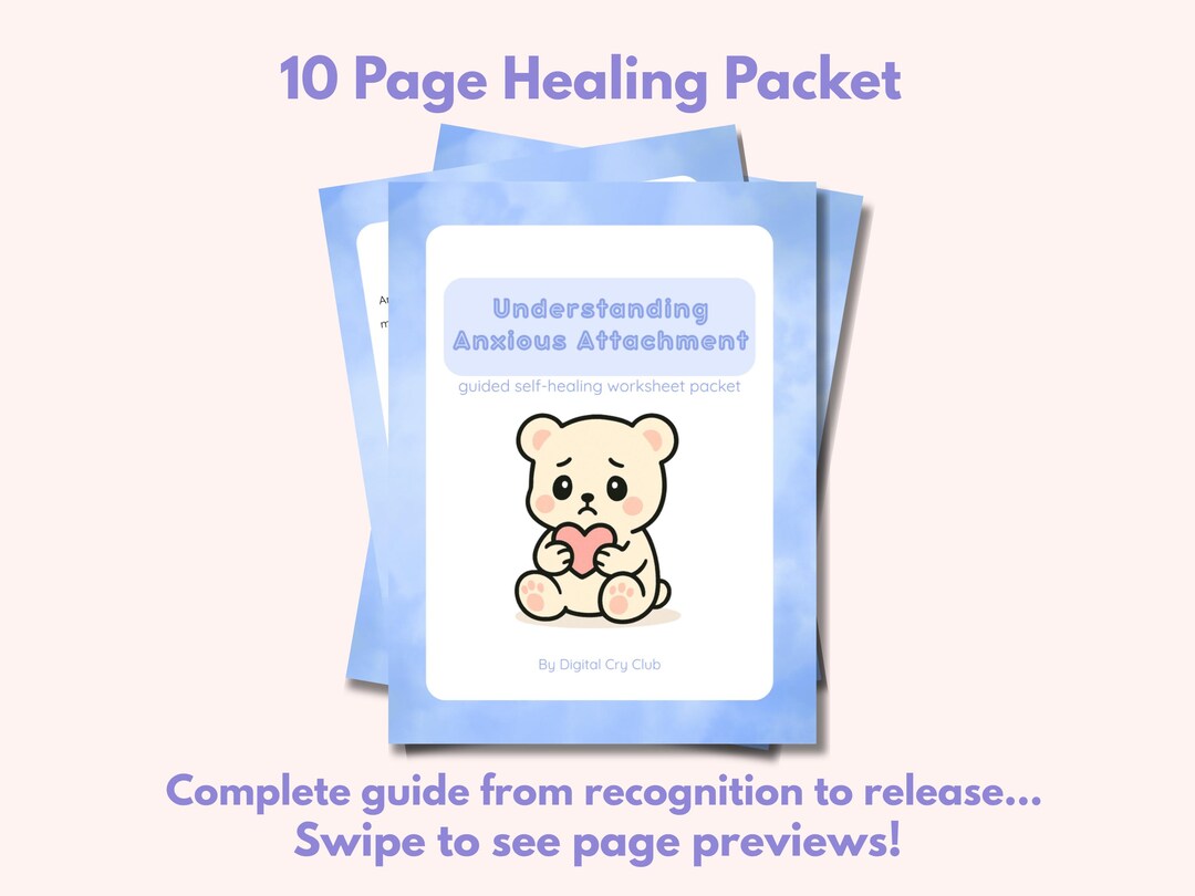 Understanding Anxious Attachment PDF | Healing Attachment Wounds ...