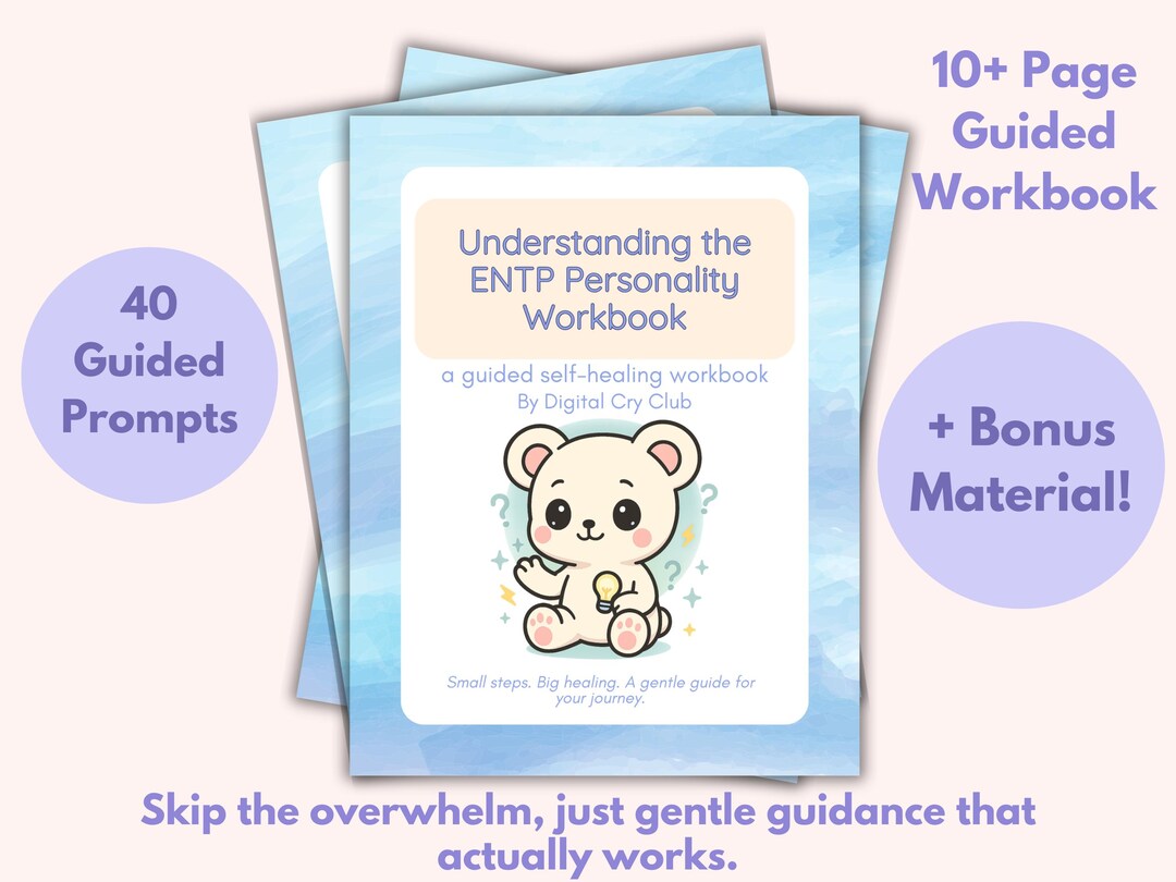 Understanding the ENTP Personality PDF | MBTI Self Discovery Workbook ...