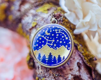 Resin Pendant Necklaces