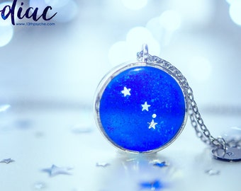 Aries necklace, celestial jewelry, Zodiac Jewelry,Constellation Necklace,birthday gift ,Aries gift,Astrology jewelry, Zodiac sign necklace