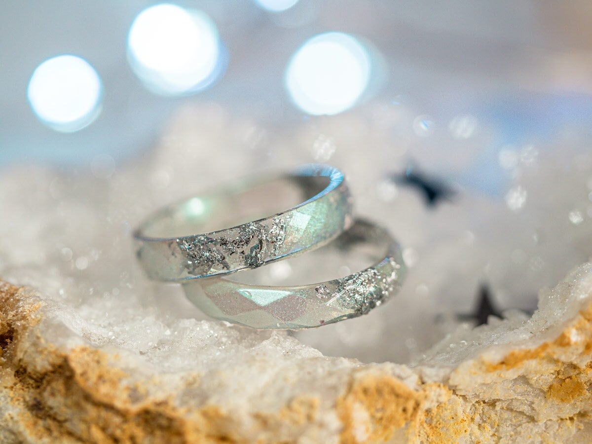 Sparkle silicone hotsell wedding band