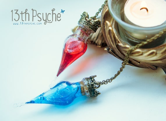 Potion Vial Necklace, Witch Jewelry, Fantasy Jewelry, Magic Potion Vial Necklace, Witch Jewelry, Fantasy Jewelry, Magic