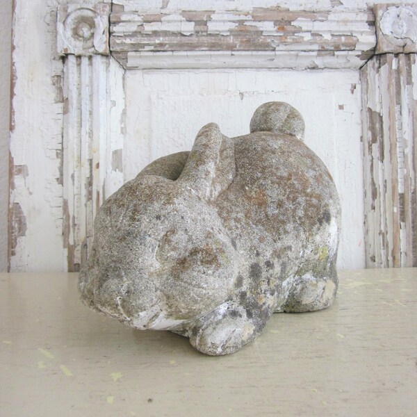 Rabbit Garden Statue - Etsy