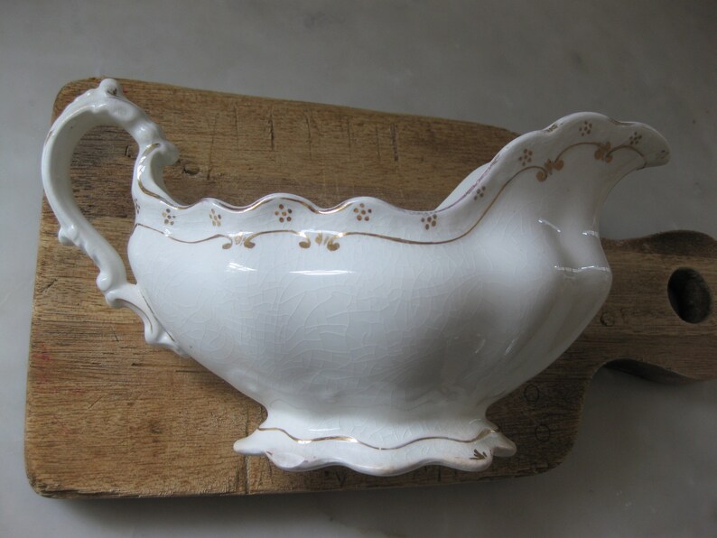 Vintage English Ironstone Gravy Boat Johnson Bros Ironstone Etsy