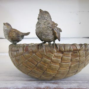 Vienna Bronze Bird - Etsy コウノトリ ヴィエナブロンズ vienna bronzes