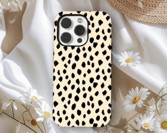 Leopard Print Case, Classic, Animal Cover, Minimal Chic Cheetah Design Cover , iPhone 17 16 15 14 13 12 11 Pro Max, Samsung S25 S24 Ultra
