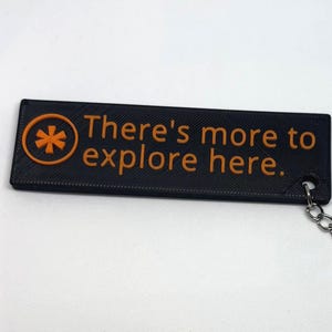 Outer Wilds inspirierter Schlüsselanhänger There's more to explore here