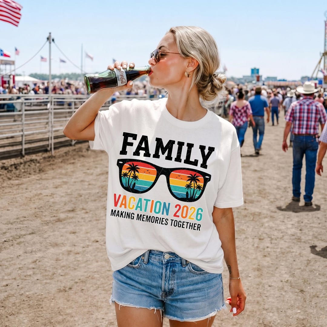 Family Vacation 2026 SVG PNG, Beach Matching Shirts, Summer Vacation ...