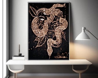Boho Minimalist Digital Wall Art – Instant Download Printable Poster