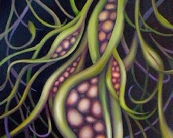 Oil Painting by Joetta Currie "Pods"