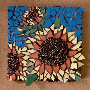 SOLD Mosaic Sunflower Let me make one for you!