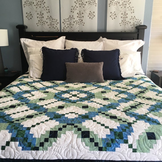 A Touch of Batik -  Hand Made Quilt