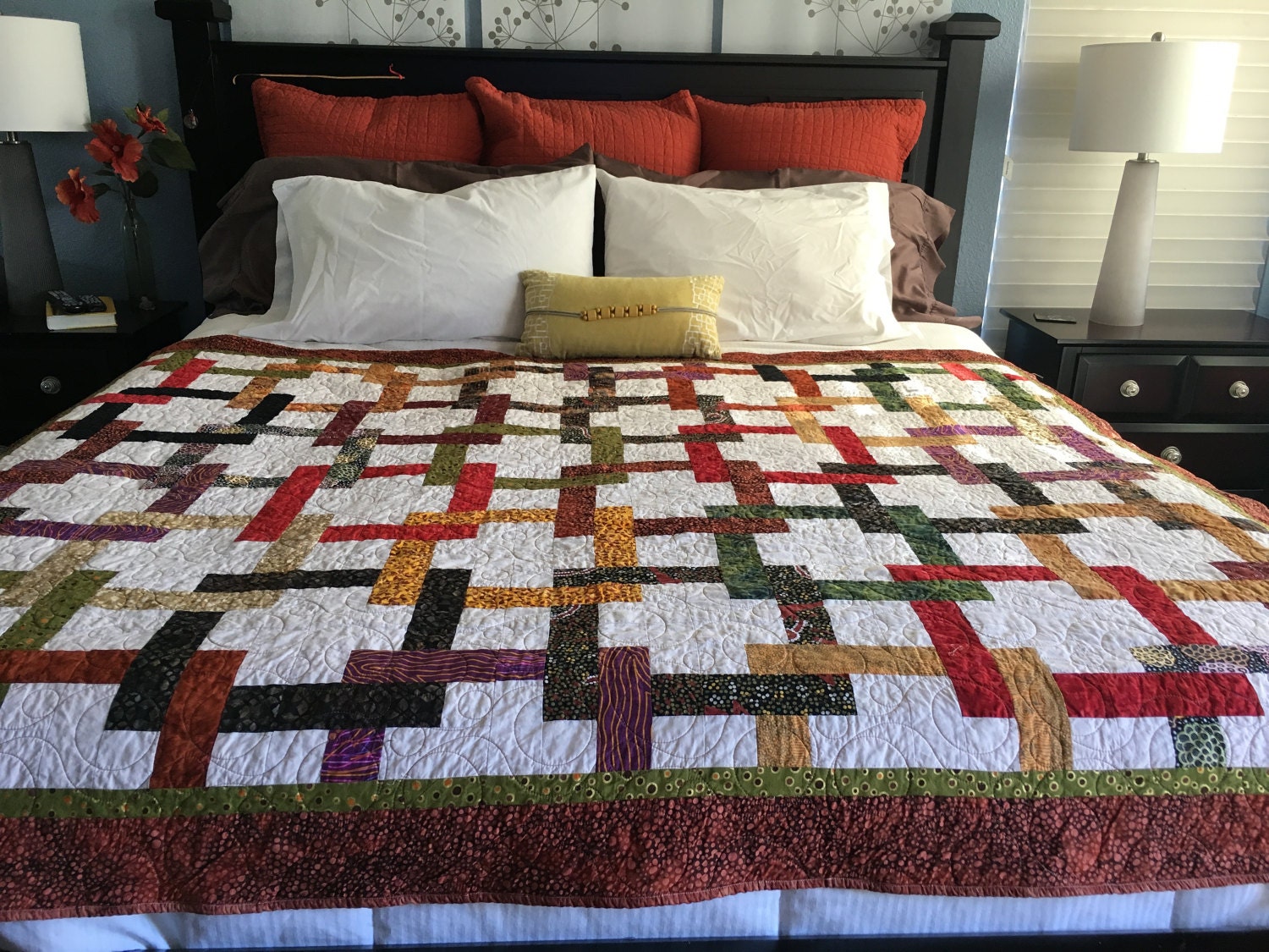 ETHNIC PATH - Handmade Quilt