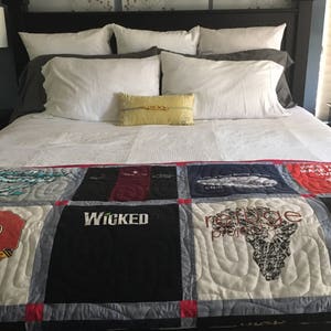 Custom T-shirt Memory Quilt Made to Order image 2