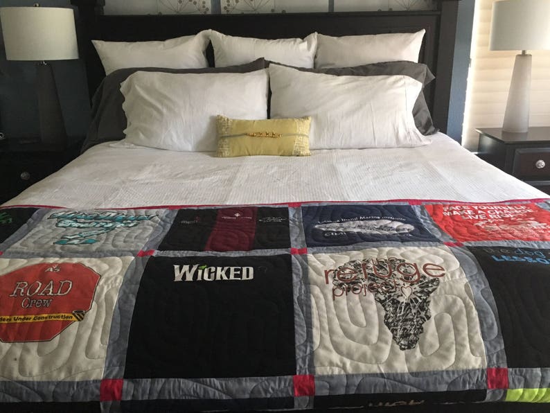 Custom T-shirt Memory Quilt Made to Order image 2