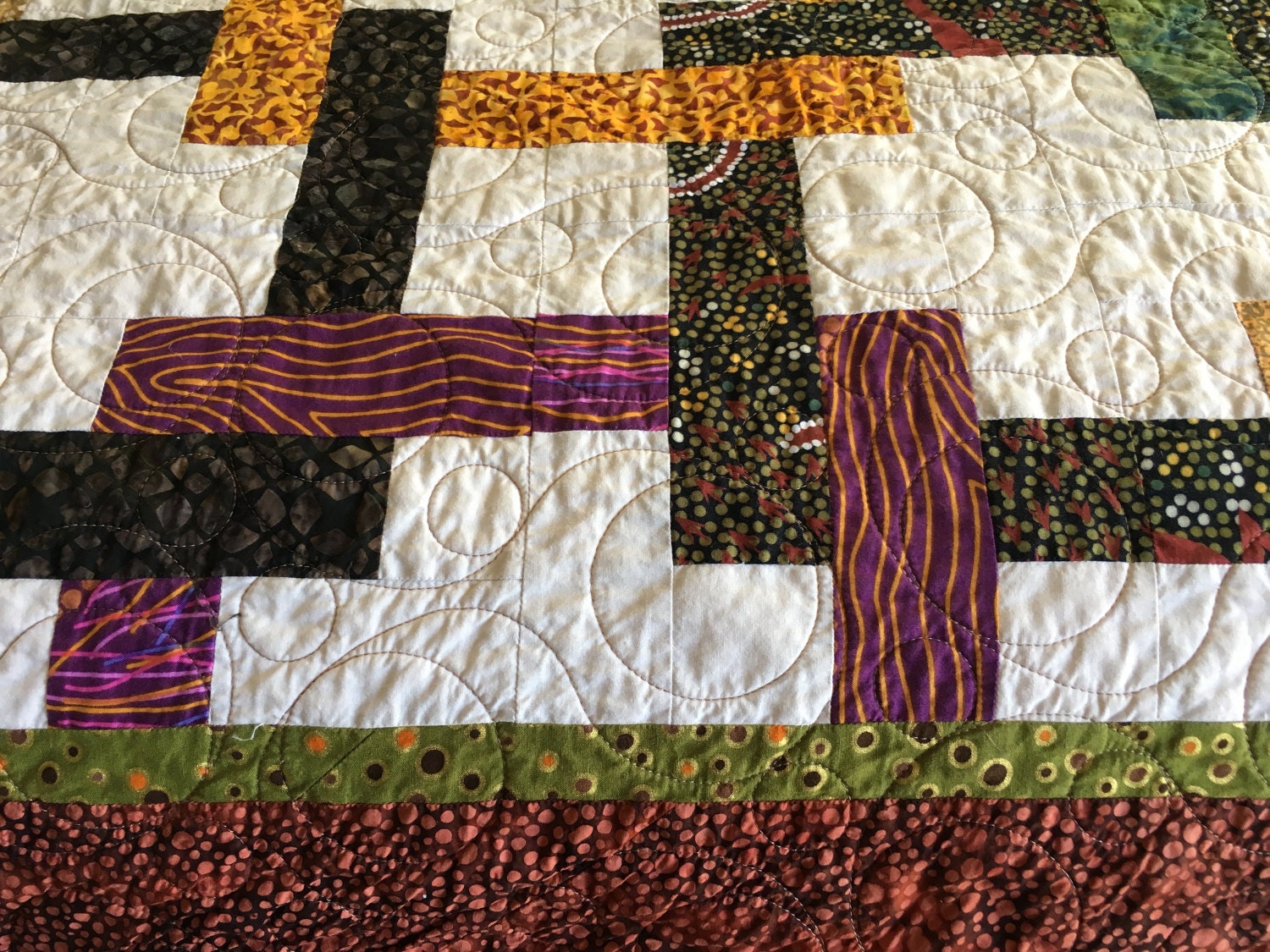 ETHNIC PATH Handmade Quilt