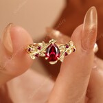 Ruby Engagement Rings