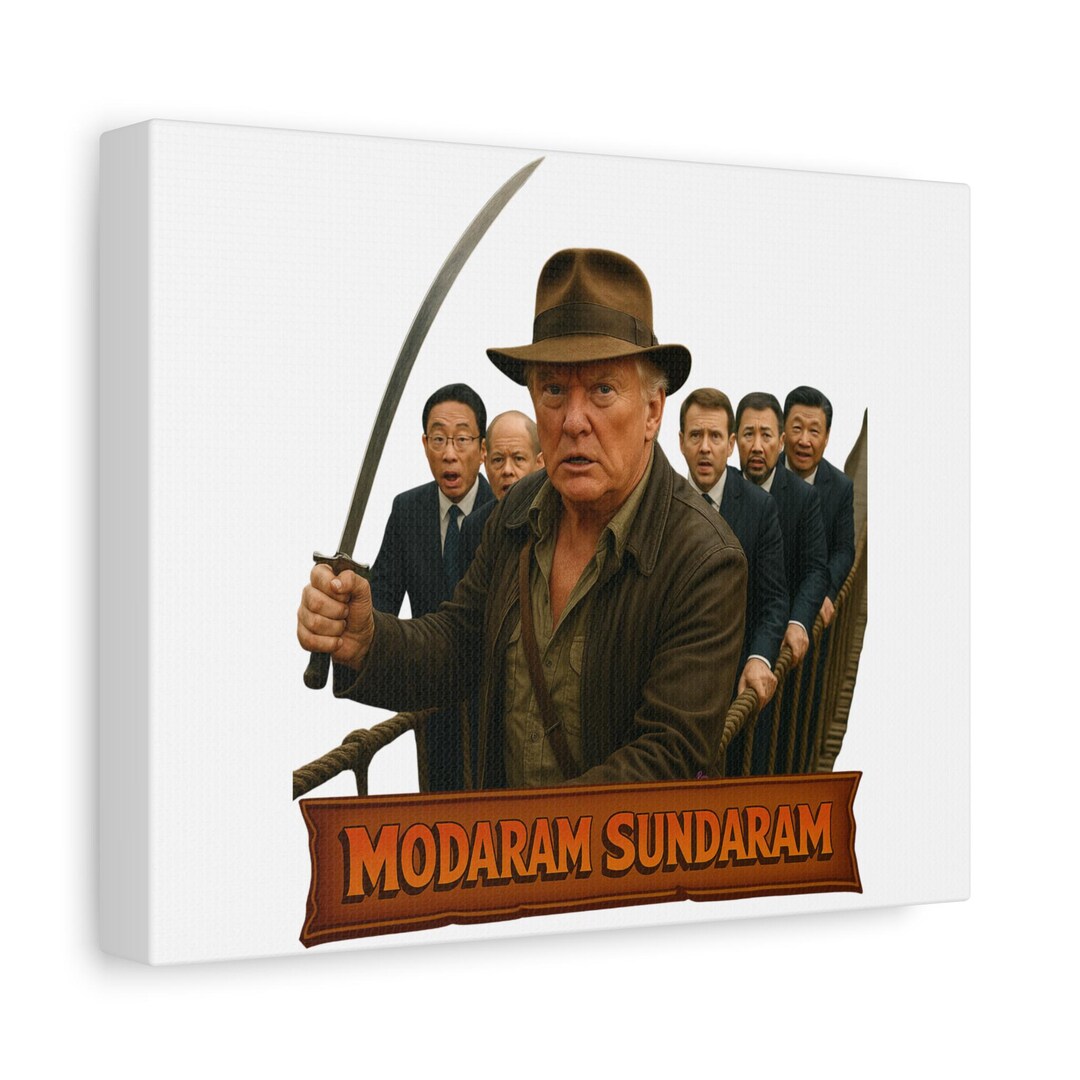 Modarame MODARAM SUNDARAM Adventure Movie Canvas Art, Stretched Wall Decor ...