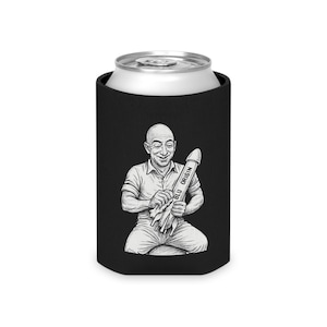 Bezos Parody Can Cooler featuring Space Theme, Perfect Gift for Space Lovers, BBQs, Tailgating, and Birthday Parties