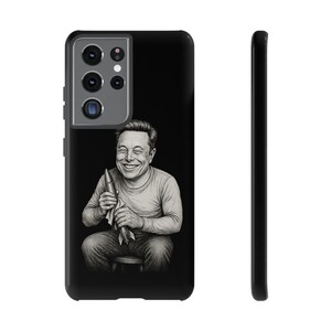 ELONS TOY Tough Cases: Retro Phone Case, Cool Gift for Men, Vintage Style, Protective Cover, Political Satire