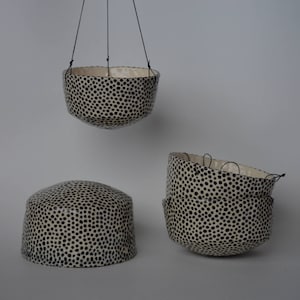 Dotted Hanging Planter