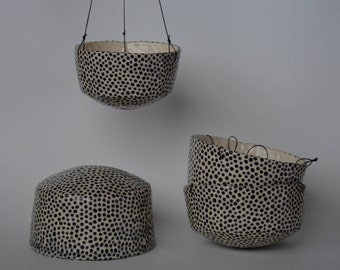 Dotted Hanging Planter