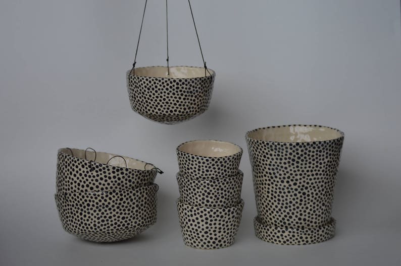Dotted Hanging Planter image 4