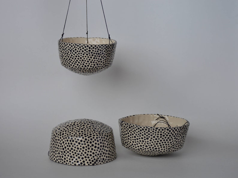 Dotted Hanging Planter image 2