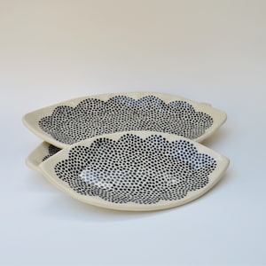 Scalloped & Dotted Tray