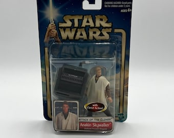 Star Wars Attack of the Clones Anakin Skywalker Outland Peasant Disguise Figure