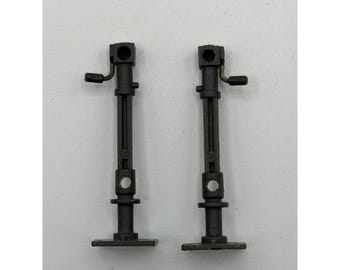 Vintage 1986 GI Joe Cobra Surveillance Port Part Support Leg Strut Post (Pair)