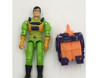 GI Joe FLINT Eco Warriors 3.75" Scale 1991 Vintage HASBRO Loose Incomplete