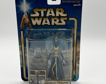 Star Wars Hasbro Attack Of The Clones Taun We Kamino Cloner 3.75" Vintage 2002