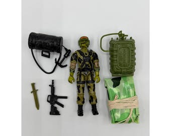 Vintage 1988 GI Joe ARAH Hit & Run v1 Action Figure 100% Complete Hasbro READ