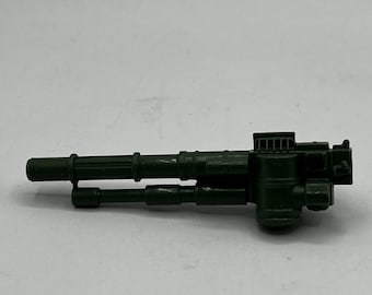 1984 Vintage Gi Joe Bridge Layer Gun Green Vehicle Part Piece Hasbro