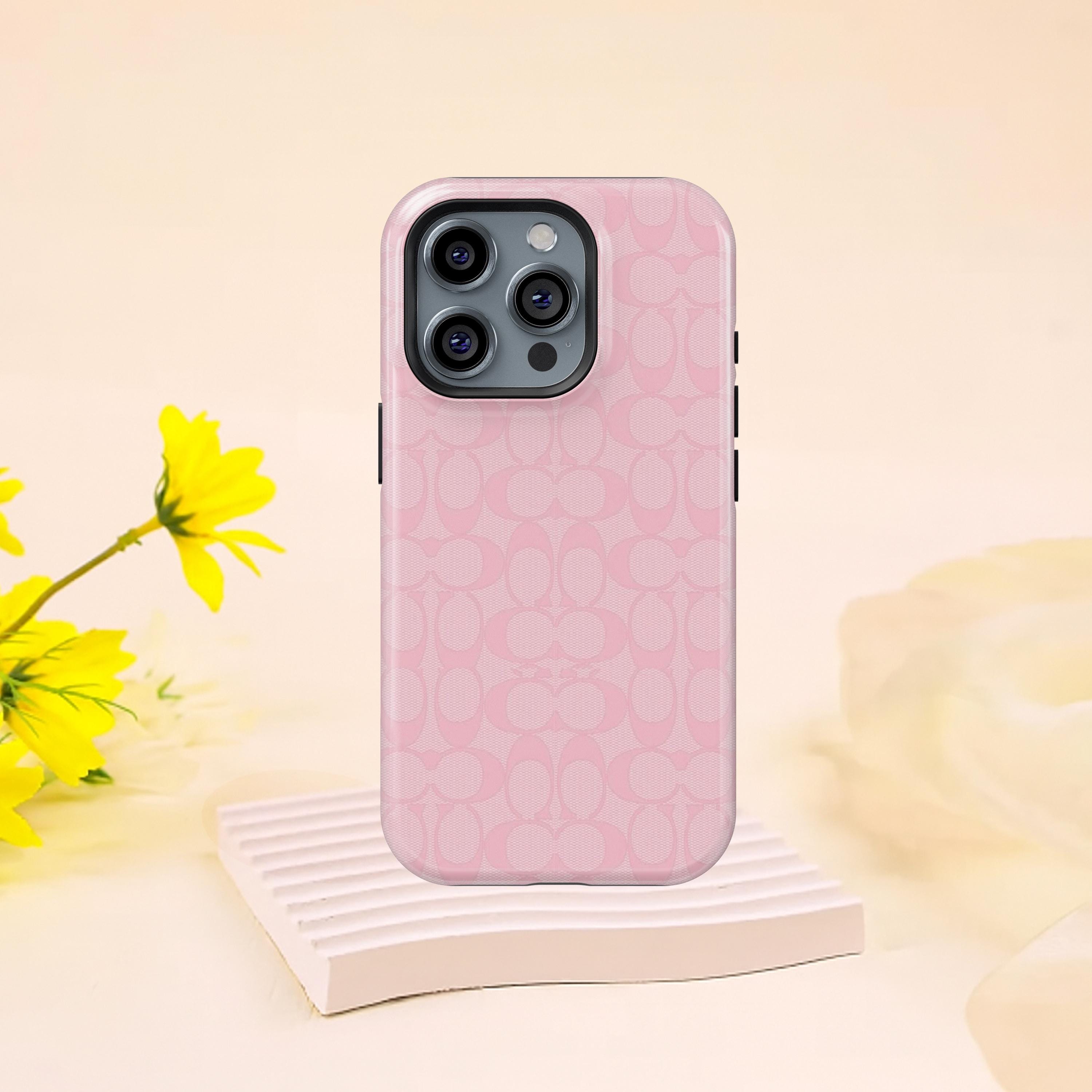 Pink Louis Vuitton Phone Case - Etsy