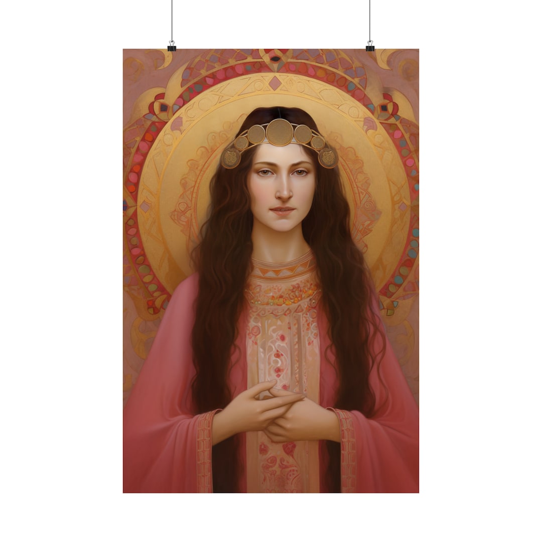Saint Apollo Saint Apollonia Print - Sanctified Souls Print - Multiple Sizes ...