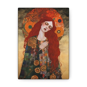 Mystery of Mercy - Saint Mary Magdalene Canvas Print - Multiple Sizes - Catholic Home art - Gallery Wrapped Canvas - Sanctified Souls Print
