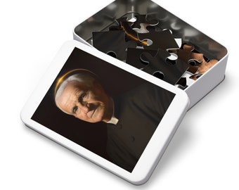 Saint André Bessette - Puzzle and Keepsake Tin - Religious Jigsaw Puzzle (30, 110, 252, 500,1000-Piece) - Religious Puzzle
