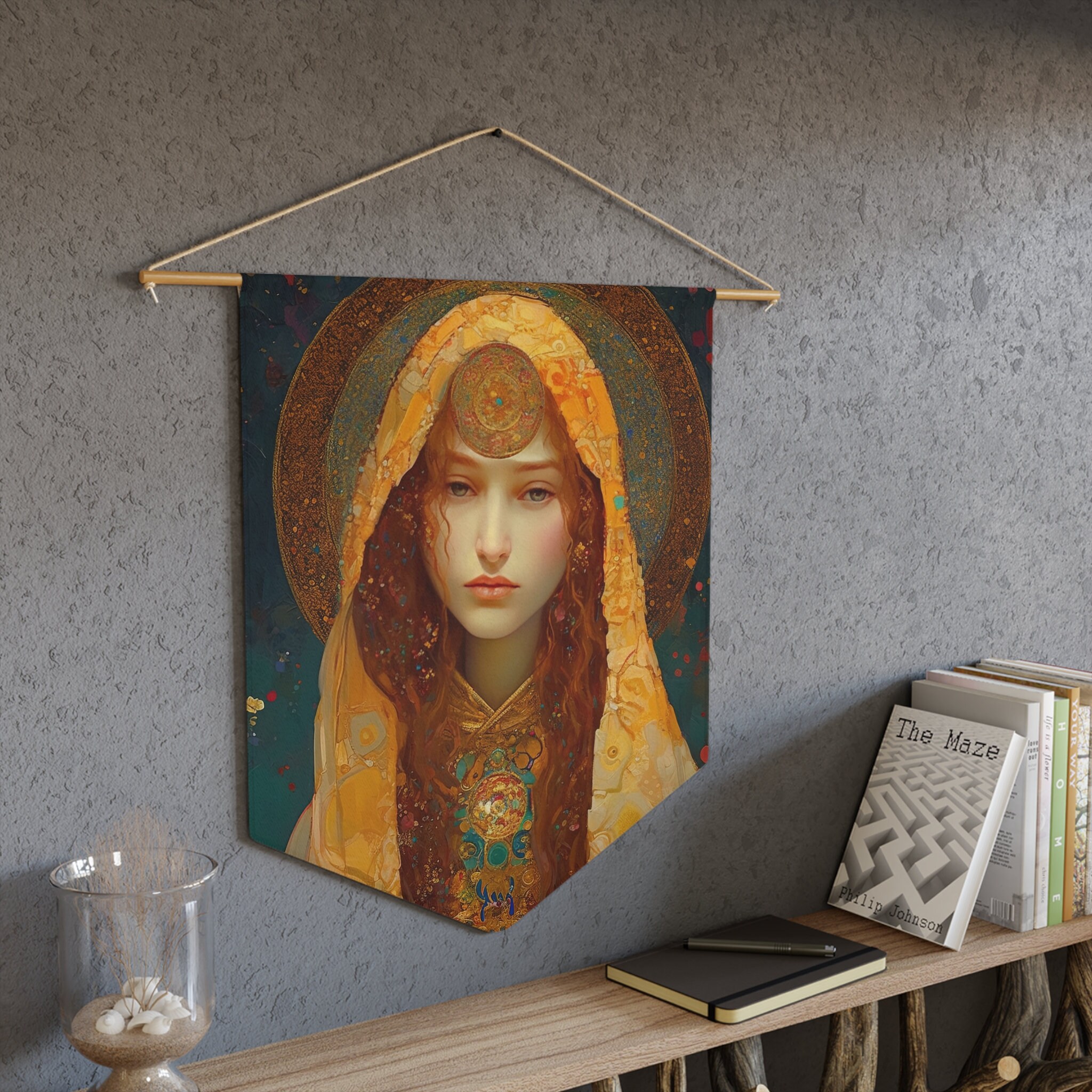 Saint Mary Magdalene Wall Banner / Wall Hanging / Religious Art Wall ...