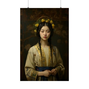 Saint Agatha Lin - Multiple Sizes - Premium Matte Vertical Posters - Catholic Art - Religious Poster - Catholic Saint Art - Multiple Sizes