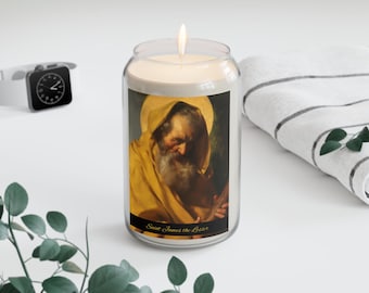 Saint James the Lesser - Apostle - Scented Prayer Candle, 13.75oz -  Candle - Catholic Art - prayer room Scented Candle - Religious Saint