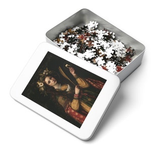 Saint Apollonia - Puzzle and Keepsake Tin - Religious (30, 110, 252, 500,1000) - Religious Catholic Puzzle Art