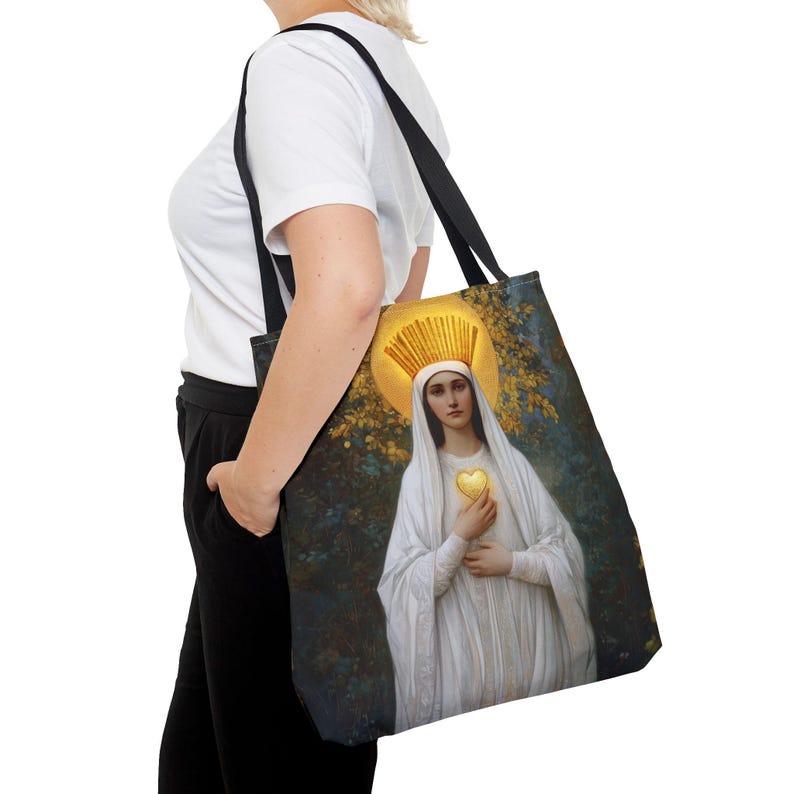 Our Lady of Beauraing - Our Lady of the Golden Heart - Marian Art ...