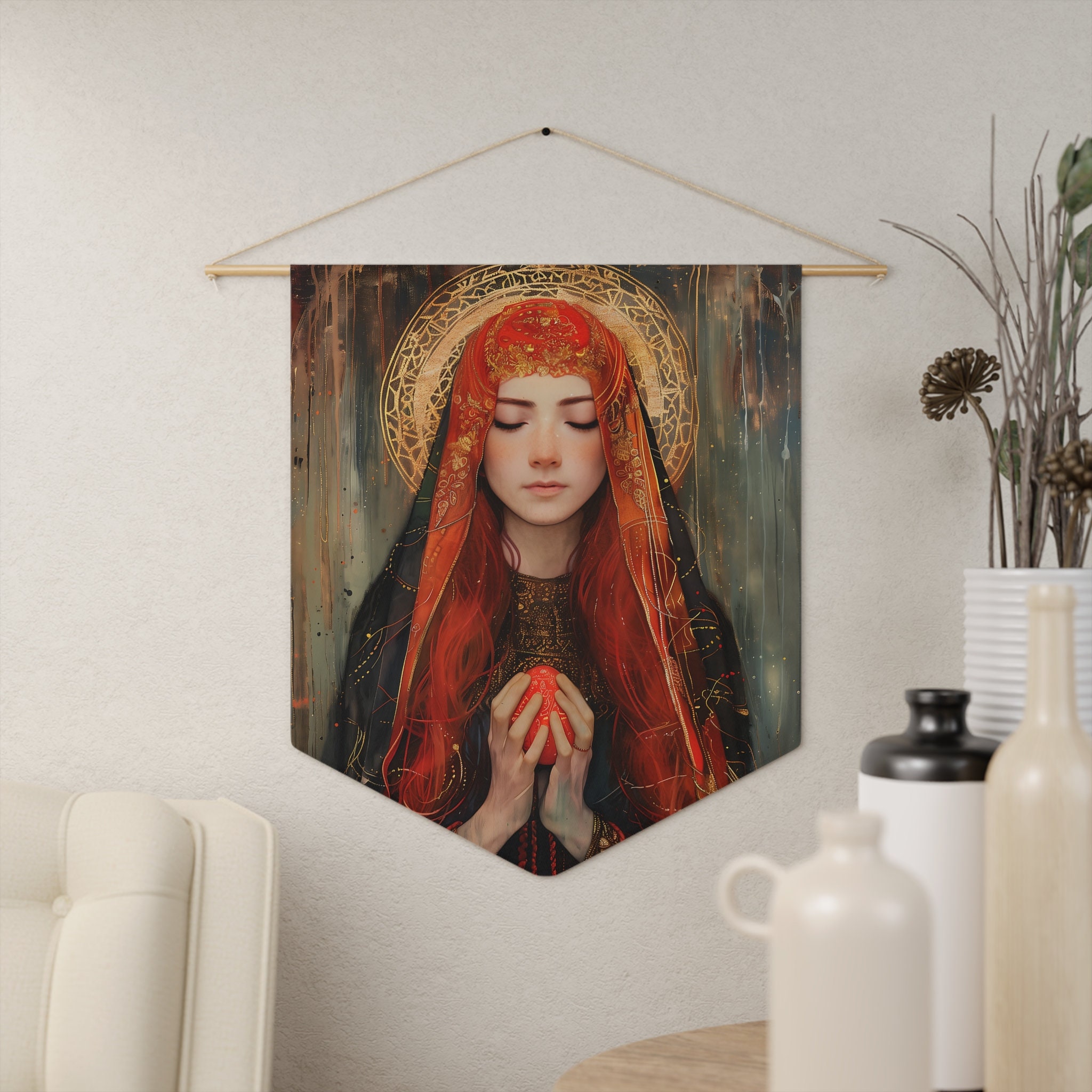 Devotion of Mary Magdalene - Saint Mary Magdalene and the Red