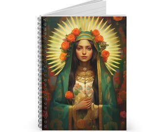 Patroness of Hope : Our Lady of Guadalupe Journal - Sanctified Souls Art - Religious Based Notebook - Spiral Notebook - Ruled Line