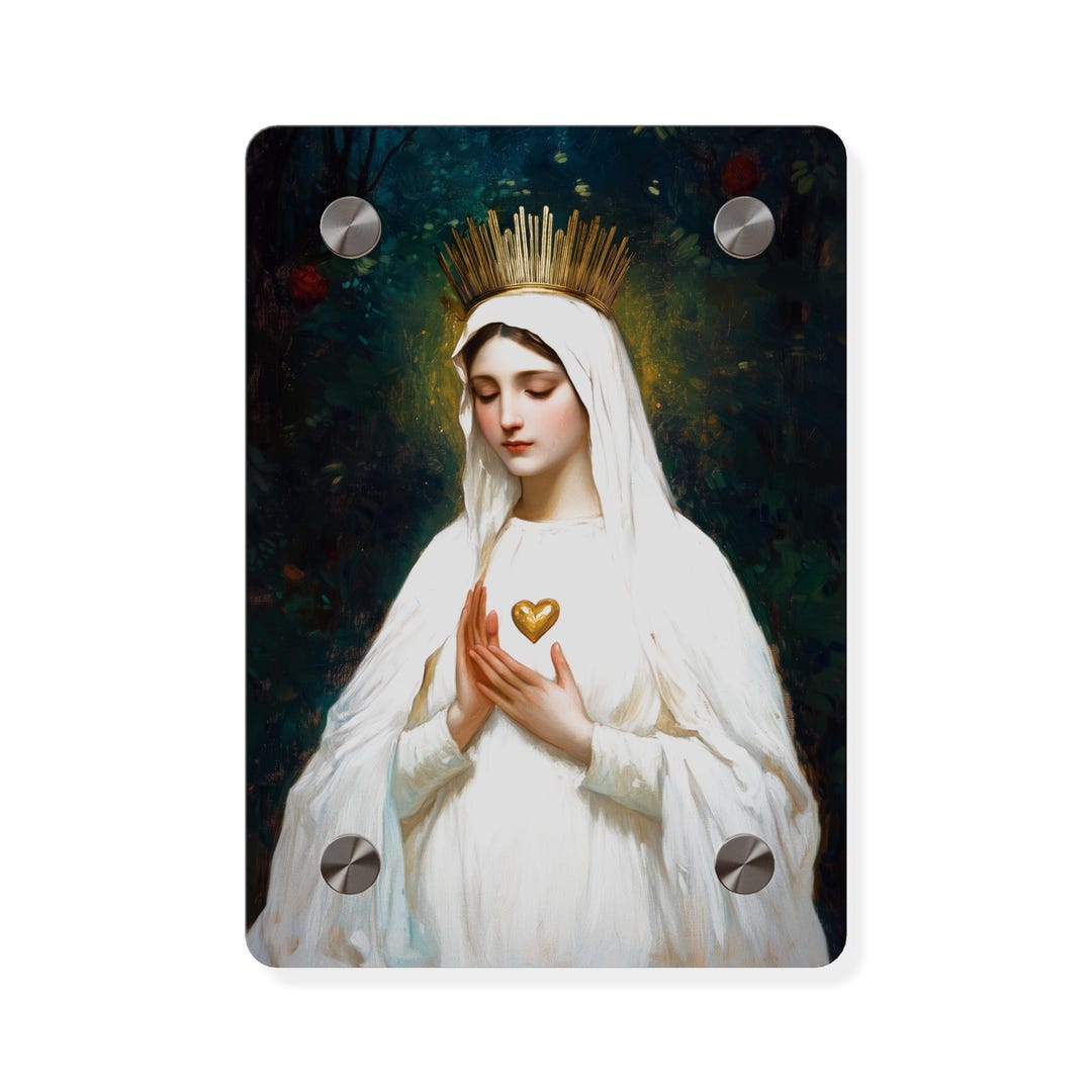 Our Lady of Beauraing - Our Lady of the Golden Heart - Marian Art ...