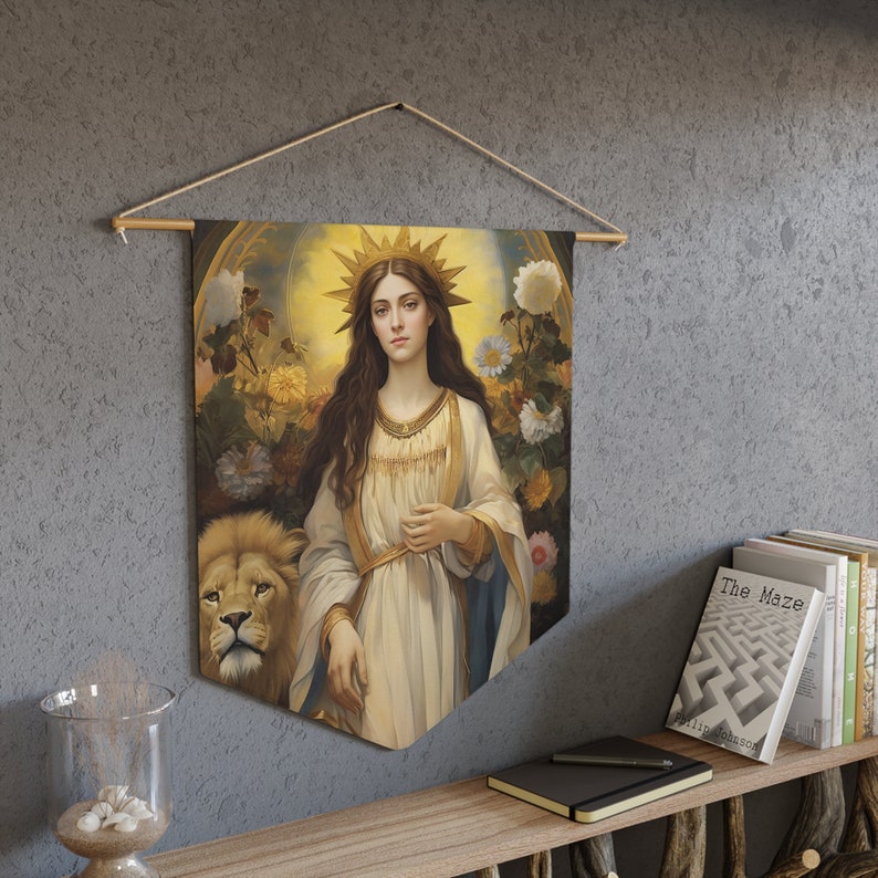 Saint Thecla Wall Banner / Wall Hanging / Pennant - Unique Religious ...